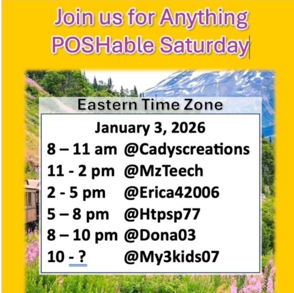 Guest Host Anything Poshable Train Live Show Flyer - Picture 5 of 7